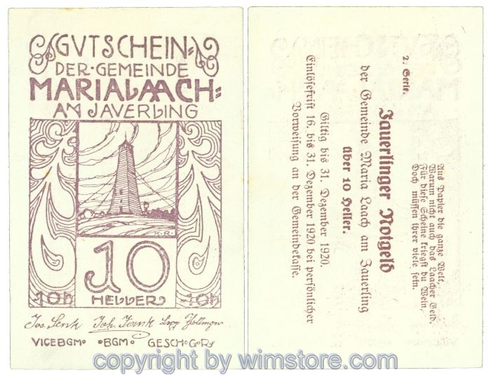 Maria Laach, J00584b9, 10 Heller; 1