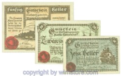 Maria Lanzendorf, J00586b, Serie 10, 20, 50 Heller; 1