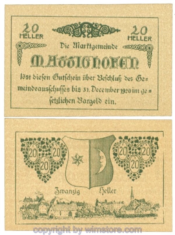 Mattighofen, J00594Id, 20 Heller; 1