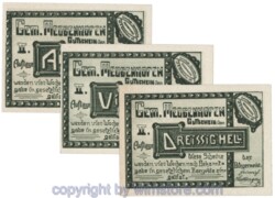 Meggenhofen, J00603IIc, Serie 30, 40, 80 Heller; 1