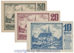 sn109147 Michaelnbach, J00611, Serie 10, 20, 50 Heller; 1