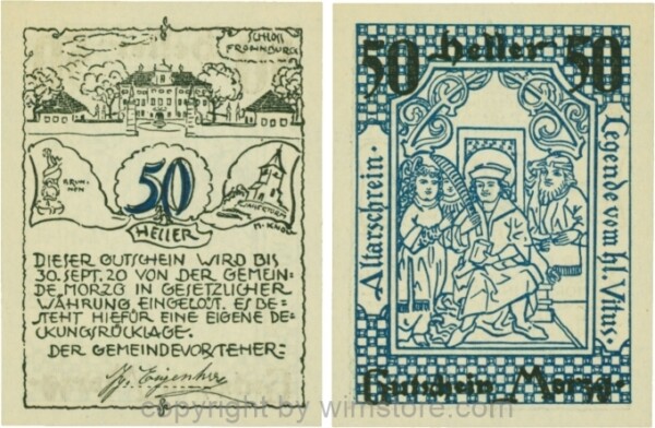 Morzg, G0630, 50 Heller; 1