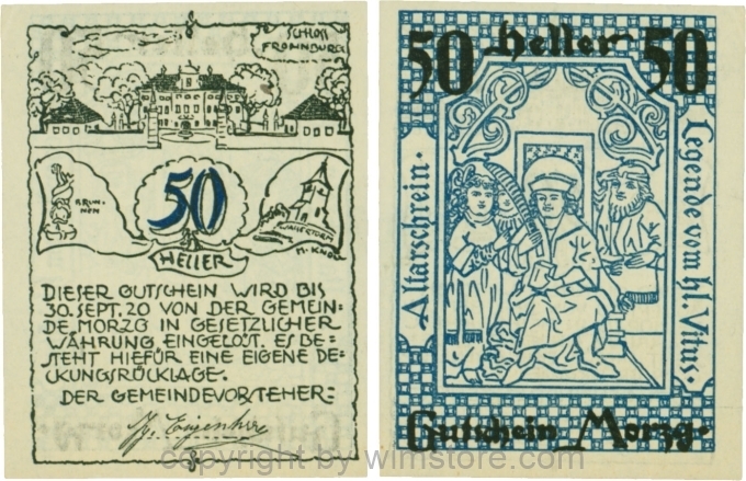 Morzg, G0630, 50 Heller; 1-
