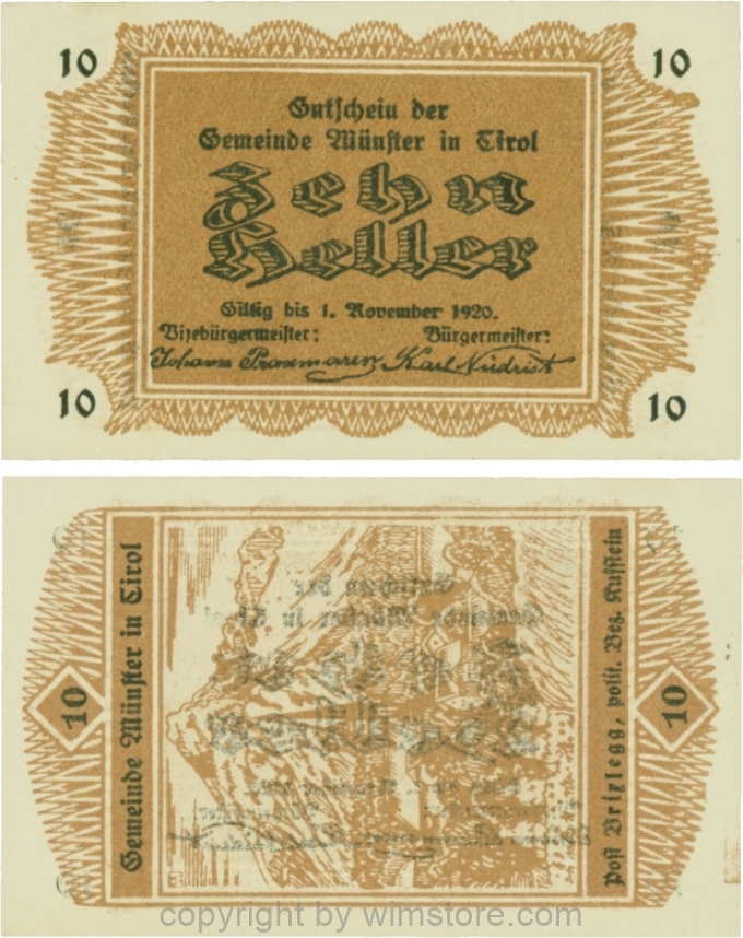 Münster, G0635I, 10 Heller; 1