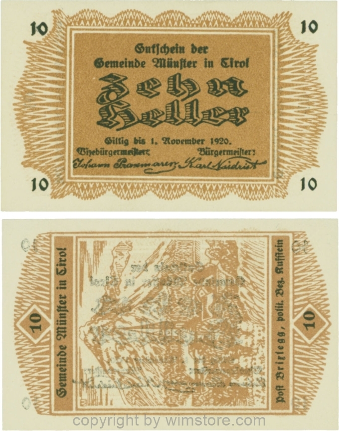 Münster, G0635I, 10 Heller; 1-