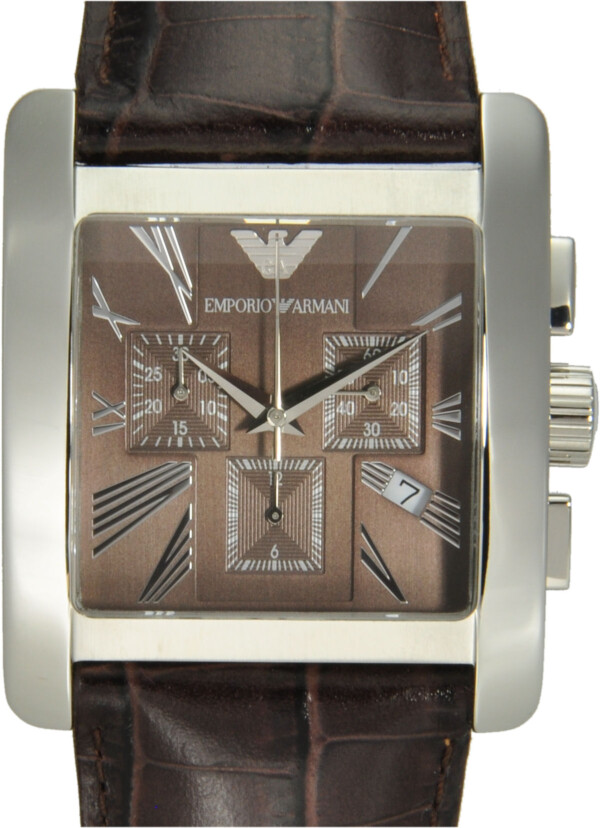 uar-024 Emporio Armani Herrenuhr mit Datum Chronograph Quarz