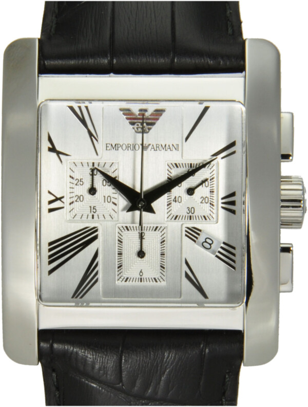 uar-025 Emporio Armani Herrenuhr mit Datum Chronograph Quarz