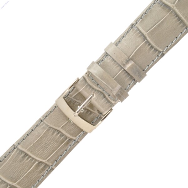 Uhrband  Tucano Antigua  grau genarbt  Leder