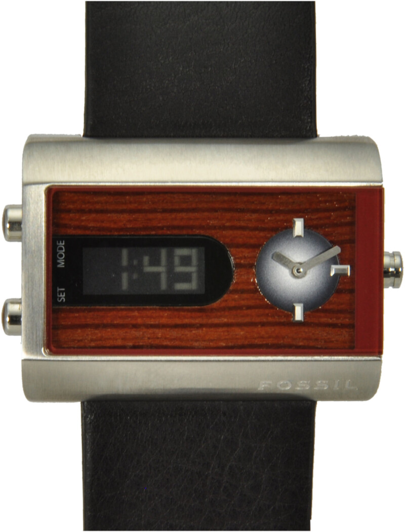 Fossil  Damenuhr  Ana/Digi  Quarz