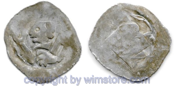 Wien, Rudolf III. 1298-1306, Pfennig, B201, Silber, ss