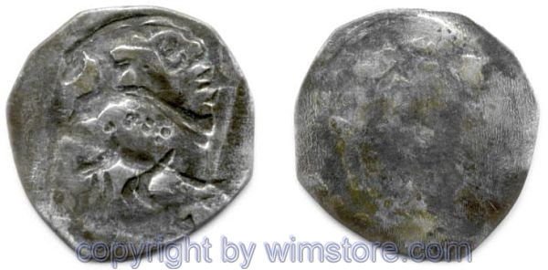 Ungarischer Wiener Pfennig, Stw18 (nicht gesichert), Silber, ss