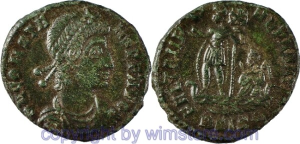 Constans 333 - 350, Siscia, AE 3, 18,7 mm, 2,45 g, D N CONSTANS P F AVG // FEL TEMP REPARATIO / BSISЯ, AE, ss