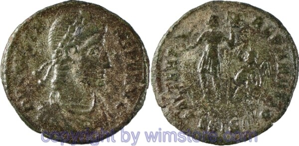 v30691 Constans 333 - 350, Siscia, AE 3, 18,3 mm, 2,15 g, D N CONSTANS P F AVG // FEL TEMP REPARATIO / ГSISՈ, AE, ss