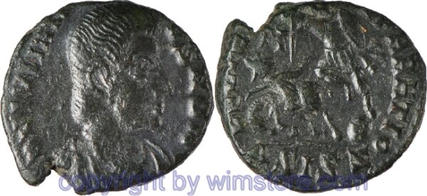 Julianus II. 355 - 363, Siscia, AE Kleinbronze, 16 mm, 2,20 g, D N IVLIANVS NOB C // FEL TEMP REPATARIO / ΔSIS (Z verkehrt), -ss, Randausbruch