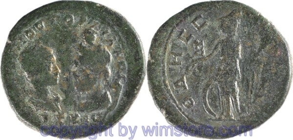 Provinz Thracien, Stadt Odessos, Gordianus III. Pius 238 - 244, AE 1, 28,5 mm, 12,23 g, AVT K M / ANTΩNINOC GOPΔIANOC // OΔHCCEITΩN, s, Schrift nicht vollständig