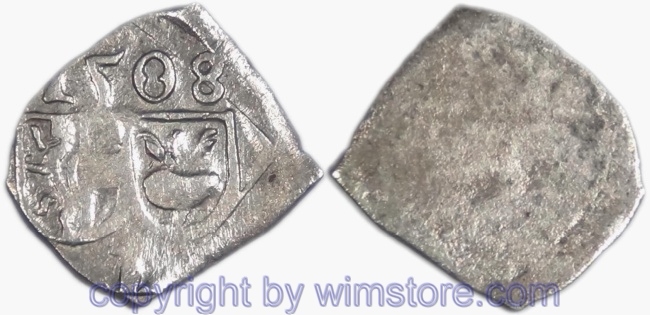 Salzburg 1495 - 1519, Leonhard von Keutschach, 1 Pfennig 1508, Pr. 127, Silber, ss