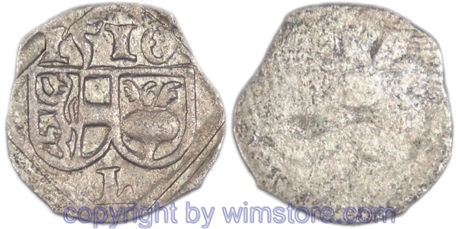 Salzburg 1495 - 1519, Leonhard von Keutschach, 1 Pfennig 1510, Pr. 129, Silber, ss