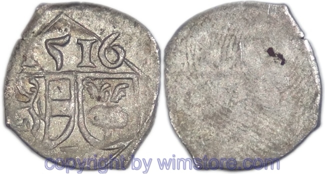 Salzburg 1495 - 1519, Leonhard von Keutschach, 1 Pfennig 1516, Pr. 134, Silber, ss