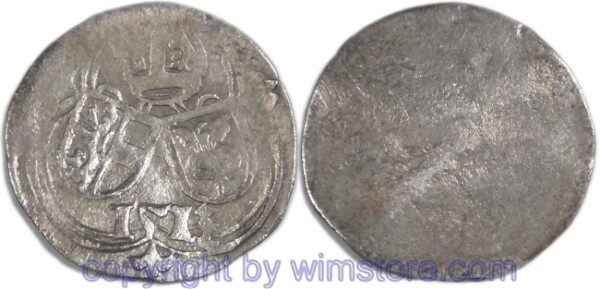 Salzburg 1495 - 1519, Leonhard von Keutschach, Zweier (2 Pfennig) 1514, gotische 4, Pr. 118, Silber, -ss