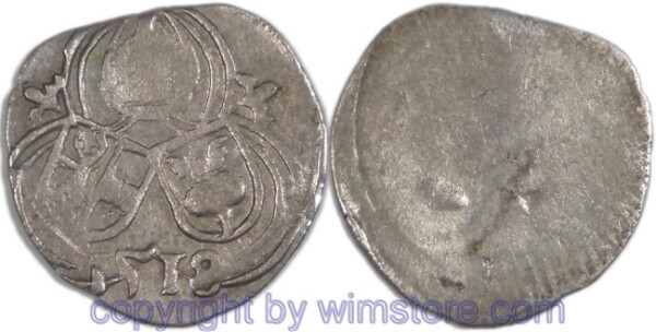 Salzburg 1495 - 1519, Leonhard von Keutschach, Zweier (2 Pfennig) 1518, Pr. 123, Silber, ss, Prägeschwäche