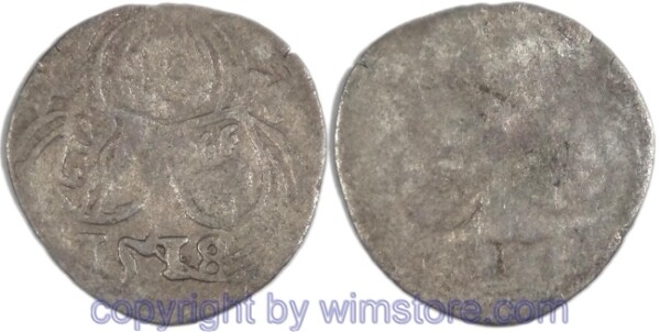 Salzburg 1495 - 1519, Leonhard von Keutschach, Zweier (2 Pfennig) 1518, Pr. 123, Silber, s, Prägeschwäche