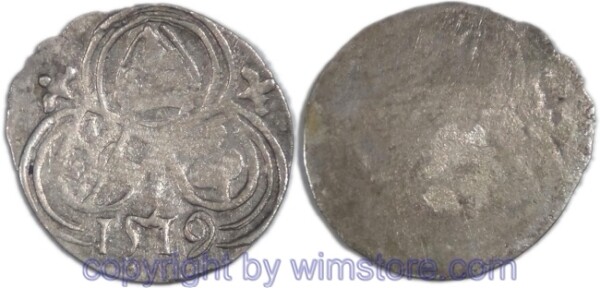 Salzburg 1495 - 1519, Leonhard von Keutschach, Zweier (2 Pfennig) 1519, Pr. 124, Silber, ss
