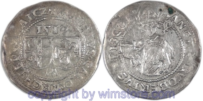 Salzburg 1495 - 1519, Leonhard von Keutschach, Batzen 1519, Pr. 114, Silber, s