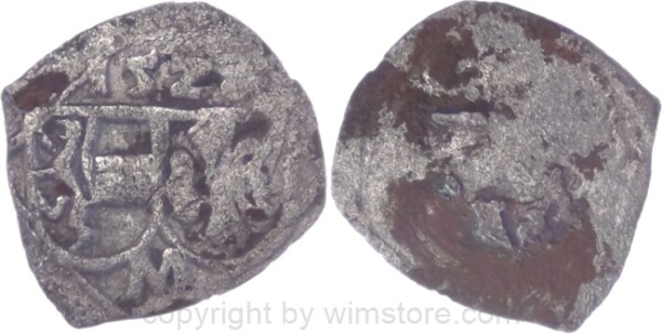 Salzburg 1519 - 1540, Matthäus Lang von Wellenburg, 1 Pfennig 1521, Pr. 302, Silber, s, Belagstellen