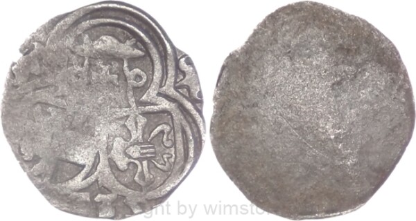 Salzburg 1519 - 1540, Matthäus Lang von Wellenburg, Einseitiger Zweier (2 Pfennig) 1535, Pr. 291, Silber, s-ss, Prägeschwäche