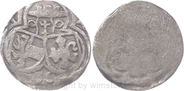 Salzburg 1519 - 1540, Matthäus Lang von Wellenburg, Einseitiger Zweier (2 Pfennig) (15)36, Pr. 294, Silber, ss-vz