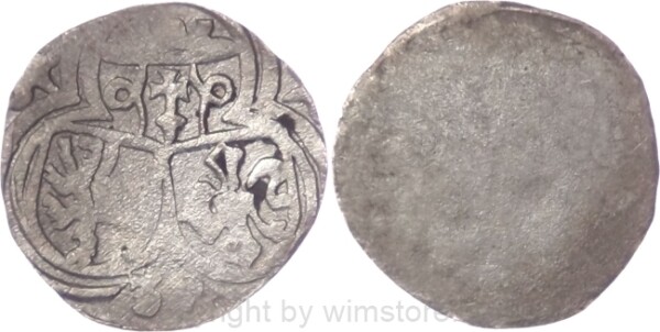 Salzburg 1519 - 1540, Matthäus Lang von Wellenburg, Einseitiger Zweier (2 Pfennig) (15)39, Pr. 297, Silber, ss, Prägeschwäche