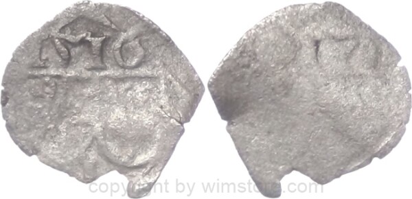 Salzburg 1495 - 1519, Leonhard von Keutschach, 1 Pfennig 1516, Pr. 134, Silber, gering