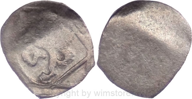 Passau Bistum, 1517 - 1540, Ernst von Bayern, Einseitiger Pfennig ohne Jahr, Silber, s