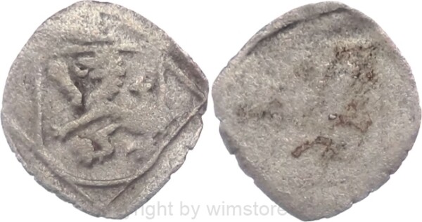 Passau Bistum, 1517 - 1540, Ernst von Bayern, Einseitiger Pfennig ohne Jahr, Silber, s