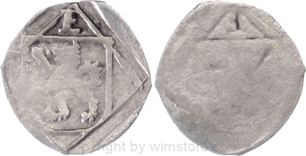 Passau Bistum, 1517 - 1540, Ernst von Bayern, Einseitiger Pfennig ohne Jahr, Silber, -ss