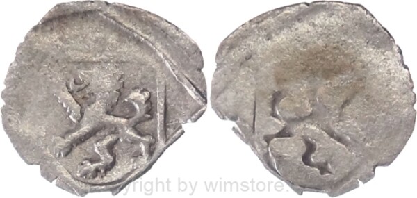 Passau Bistum, 1517 - 1540, Ernst von Bayern, Einseitiger Pfennig ohne Jahr, Silber, -ss