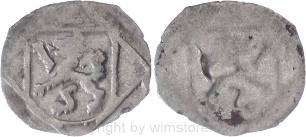 Passau Bistum, 1517 - 1540, Ernst von Bayern, Einseitiger Pfennig ohne Jahr, Silber, -ss