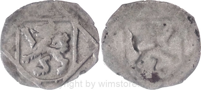 Passau Bistum, 1517 - 1540, Ernst von Bayern, Einseitiger Pfennig ohne Jahr, Silber, -ss