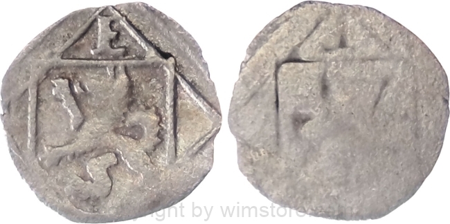 Passau Bistum, 1517 - 1540, Ernst von Bayern, Einseitiger Pfennig ohne Jahr, Silber, -ss