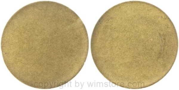 2. Republik, Schrötling, 1 Schilling Schrötling, KM 2886, Alu/Bro