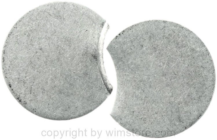 2. Republik, Fehlprägung, 10 Groschen Schrötling, KM 2878, Aluminium, Stanzfehler, 1,03 Gramm
