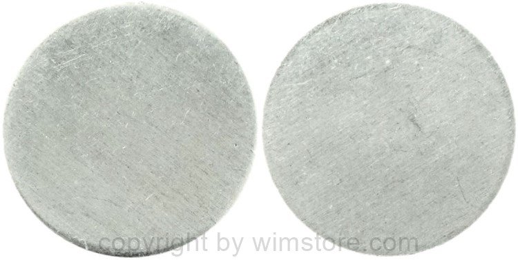 2. Republik, Schrötling, 10 Groschen Schrötling, Aluminium, 1,06 Gramm