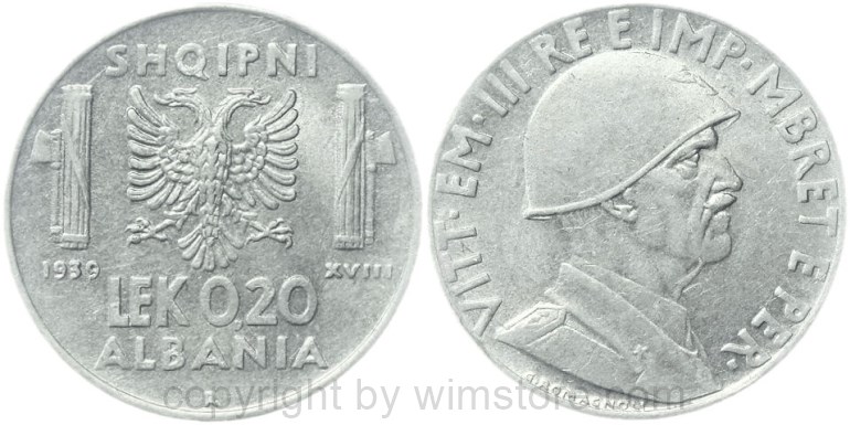 albanien, 1 lek 1931, km 5, nickel, ss (kopie)