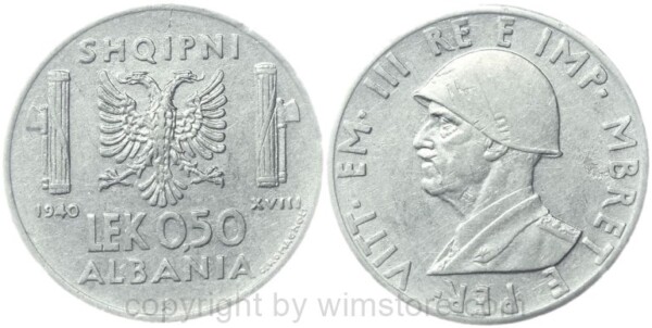 albanien, 0,2 lek 1941, km 29, stahl, magnetisch, ss (kopie)
