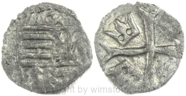 ungarn, 1387 1437, sigismund von luxemburg, parvus, vgl. hus. 580, silber, s (kopie)