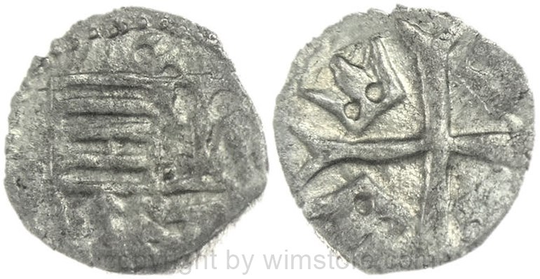 ungarn, 1387 1437, sigismund von luxemburg, parvus, vgl. hus. 580, silber, s (kopie)