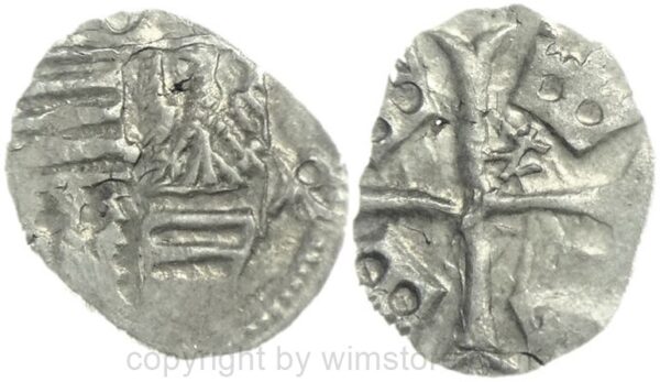 ungarn, 1387 1437, sigismund von luxemburg, parvus, vgl. hus. 580, silber, s (kopie)