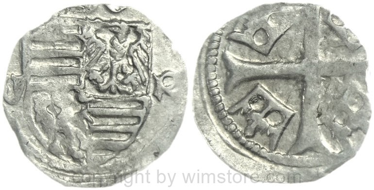 ungarn, 1387 1437, sigismund von luxemburg, parvus, vgl. hus. 580, silber, s ss (kopie)