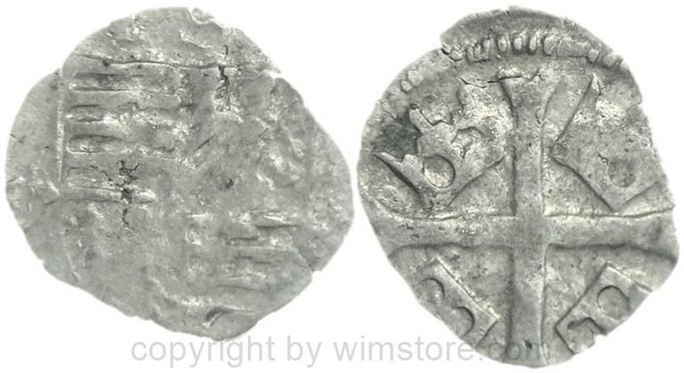 ungarn, 1387 1437, sigismund von luxemburg, parvus, vgl. hus. 580, silber, ss (kopie)