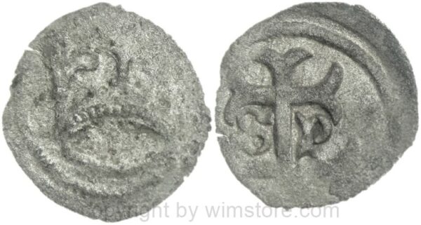 ungarn, 1387 1437, sigismund von luxemburg, parvus, mz. erkennbar, vgl. hus. 580, silber, s (kopie)